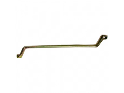 Ключ накидной, 24 х 27 мм, желтый цинк// СИБРТЕХ