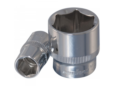 Головка торцевая шестигранная 3/8" DR 22мм, Ombra 138022 от OMBRA Головка торцевая шестигранная 3/8" DR 22мм, Ombra 138022