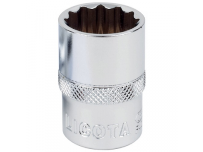 Головка торцевая 12гр. 3/8" 18мм от LICOTA Головка торцевая 12гр. 3/8" 18мм