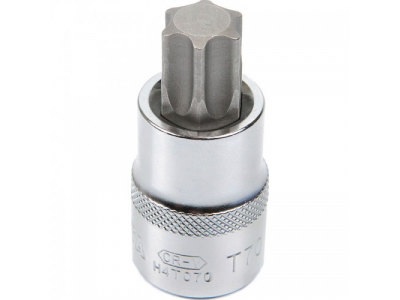 Головка торцевая с вставкой torx 1/2" T70 от LICOTA Головка торцевая с вставкой torx 1/2" T70