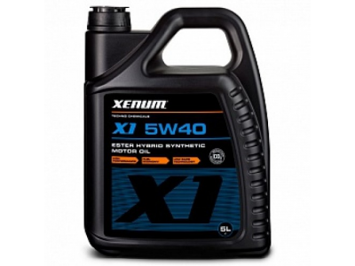 Моторное масло Xenum X1 5W40 с эстерами 5 литров от XENUM Моторное масло Xenum X1 5W40 с эстерами 5 литров