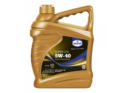 Масло моторное синтетическое "Eurol Super Lite 5W-40" 4 л. от EUROL Масло моторное синтетическое "Eurol Super Lite 5W-40" 4 л.